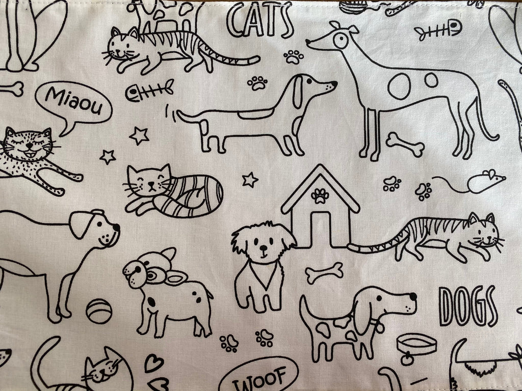 coloriage chiens et chats