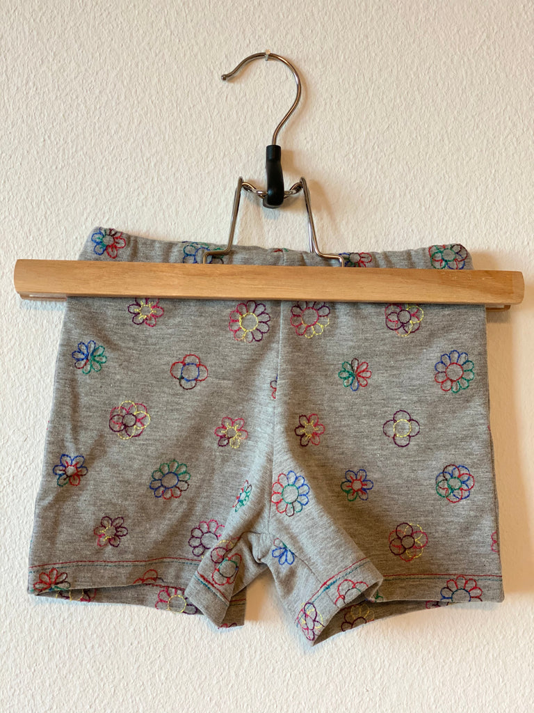 short en jersey broderie 