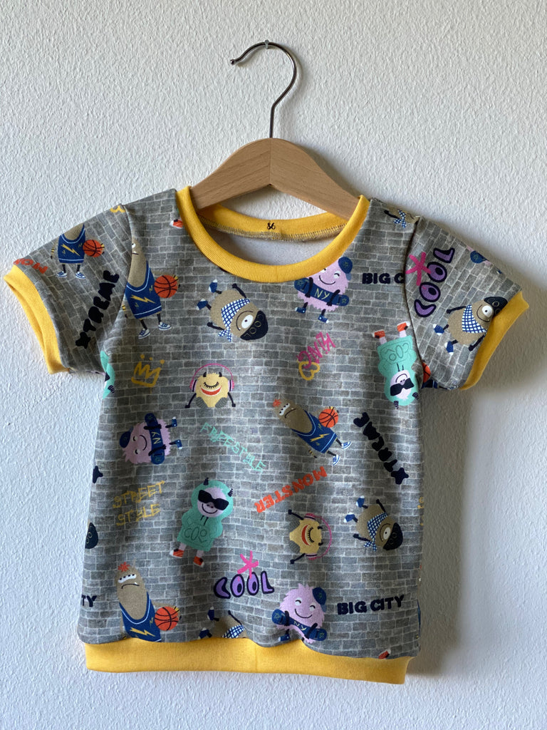 t-shirt en jersey