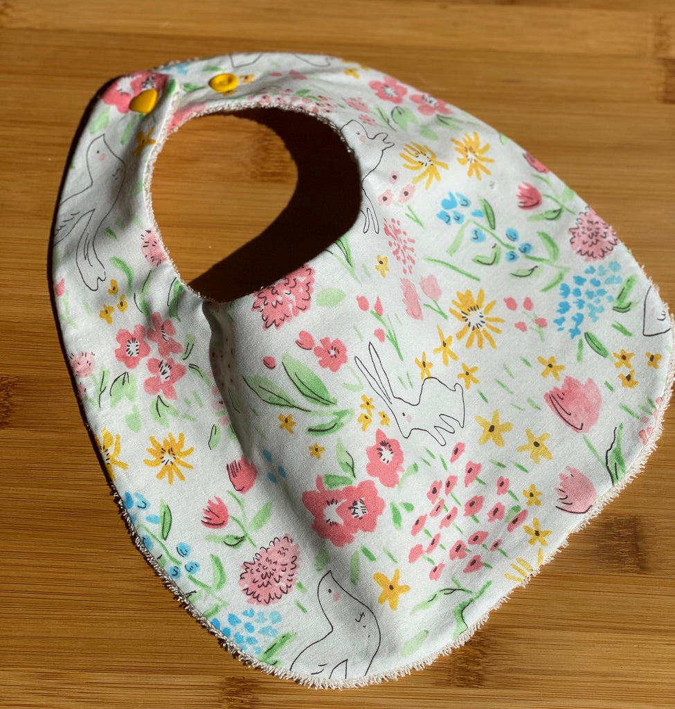 bavoir coton éponge 