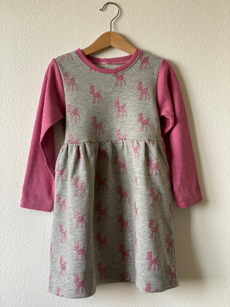 Robe en sweat molletonné